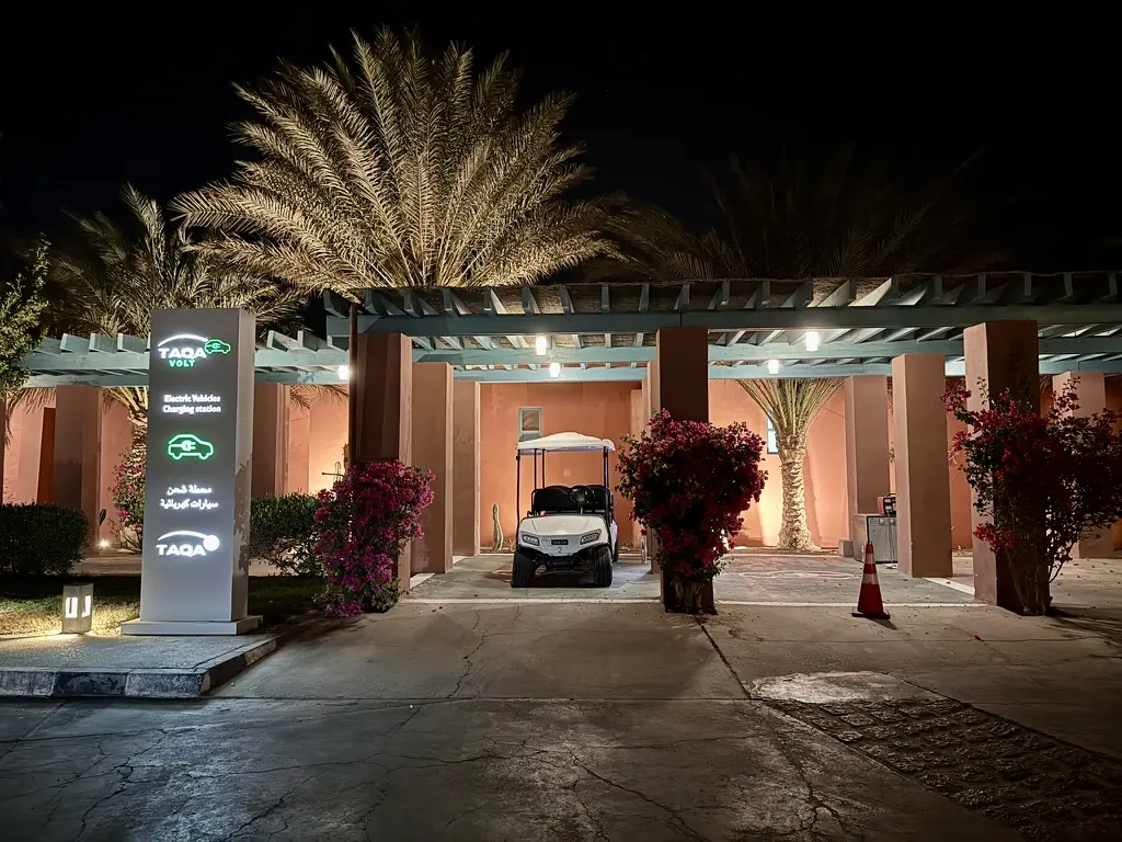 Real EV charging locations photographed in Egypt. 3